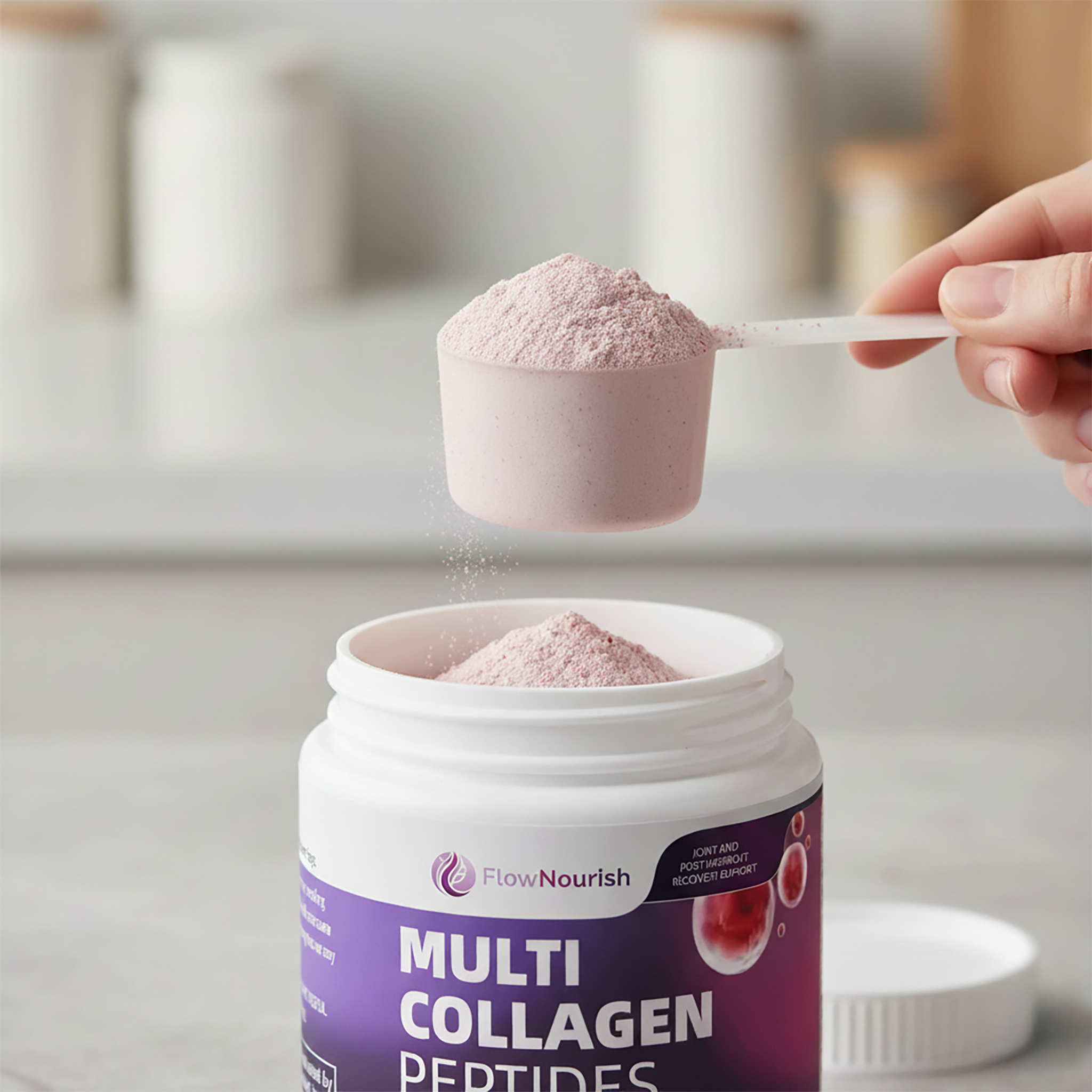 Multi Collagen Peptide Powder - Types I-V Collagen