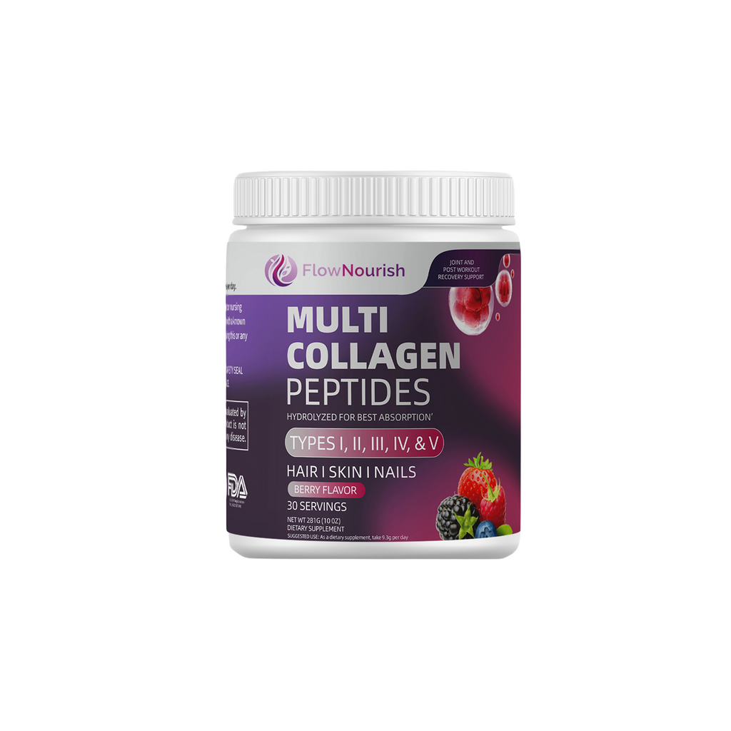 Multi Collagen Peptide Powder - Types I-V Collagen