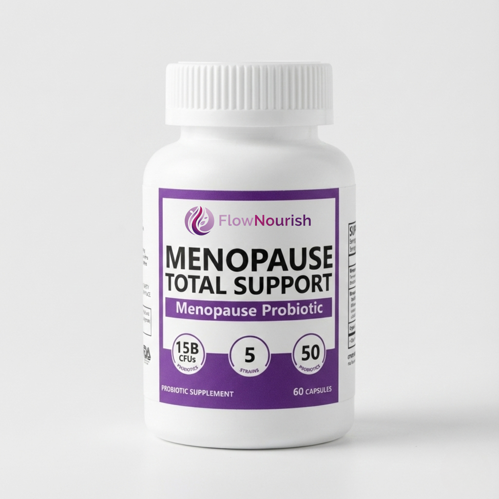 Menopause Support: Hot Flash Relief + Bloating Probiotic
