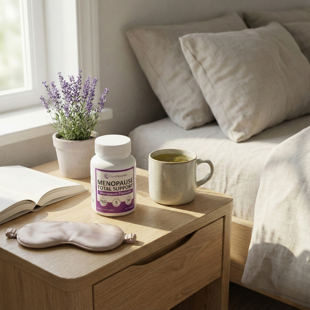 Menopause Support: Hot Flash Relief + Bloating Probiotic